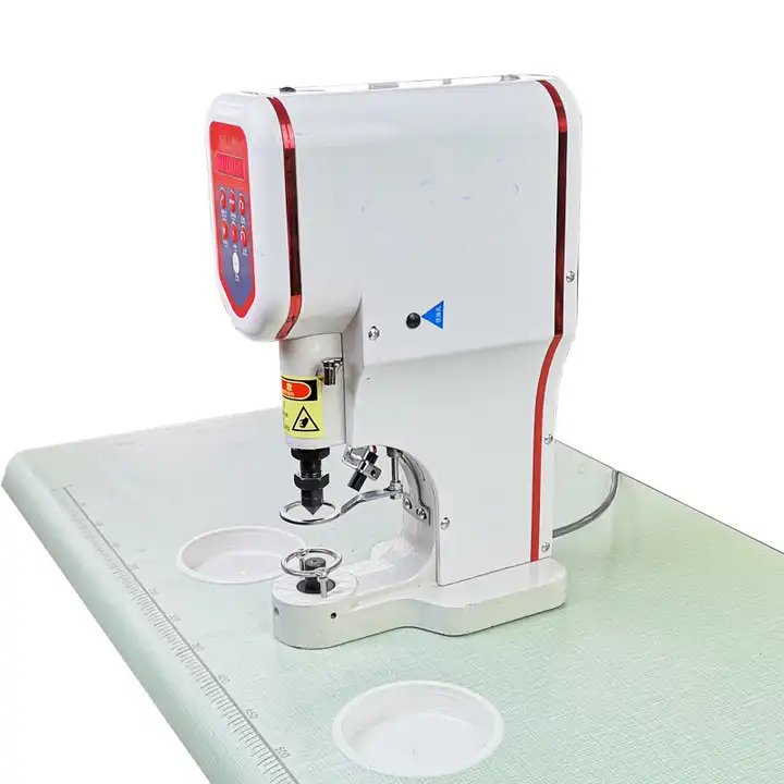 Snap Button Making Machine With Direct Drive Servo Motor And Oil Free