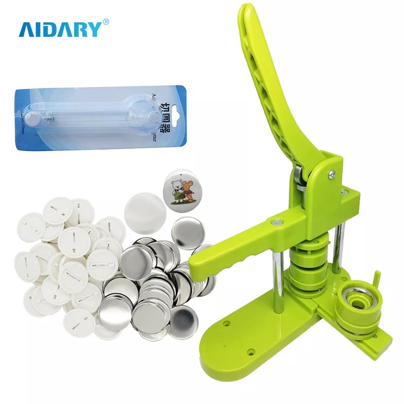 Custom Badge Making Machine 5kgs a Sets B2B Supplier Steel Provided South Africa Mould Paper Cutter Machine Manual Green 1YEAR