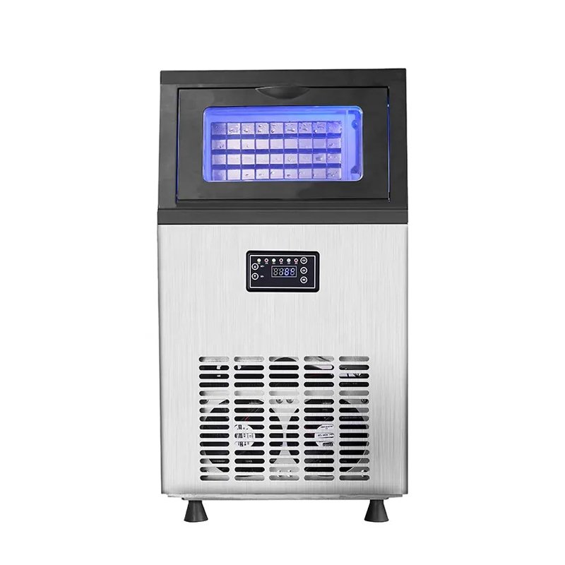 Water Coolertory Direcice Makerofessional Commercial Ice Maker Making Machine Place Model Provided 300W Ice Cube 19 R600a 5kg