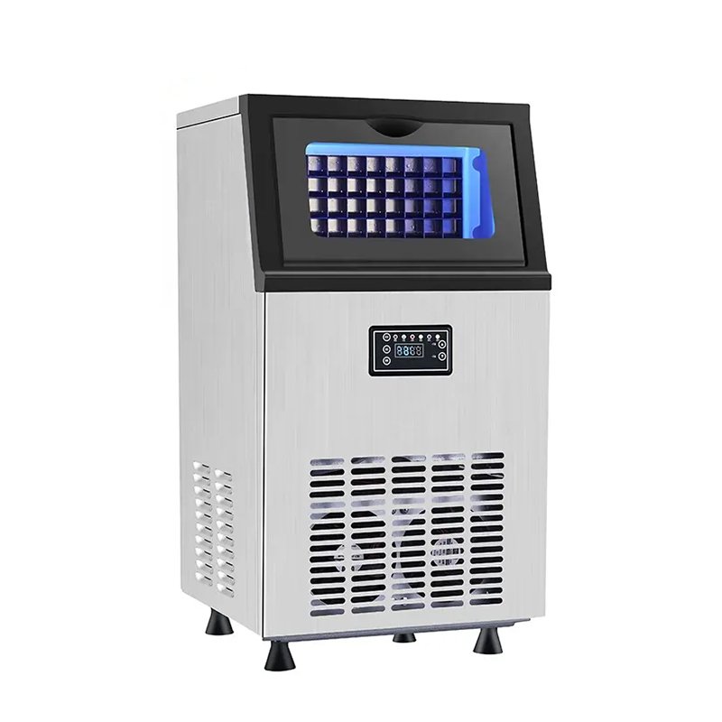 Water Coolertory Direcice Makerofessional Commercial Ice Maker Making Machine Place Model Provided 300W Ice Cube 19 R600a 5kg