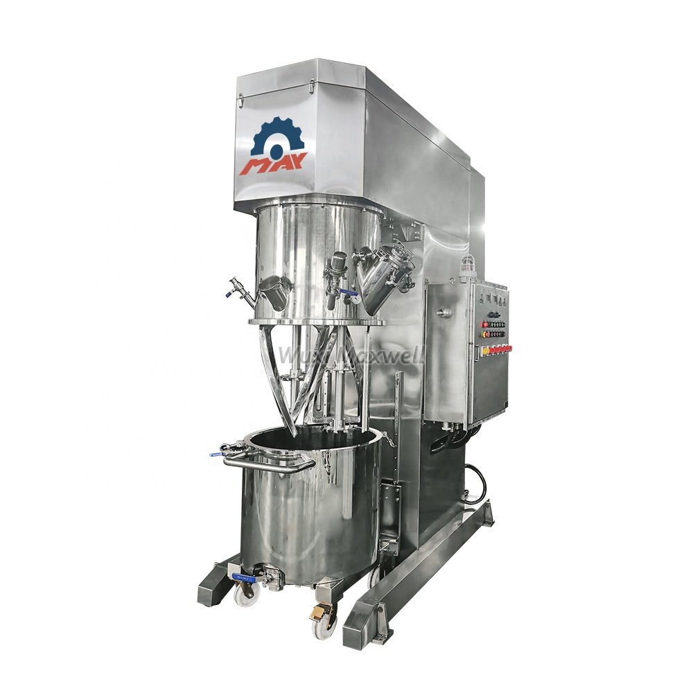 250L Silicone Glass Sealant Organic Silica Gel Mixing Making Machine Mixer With Dispersing Heating Cooling