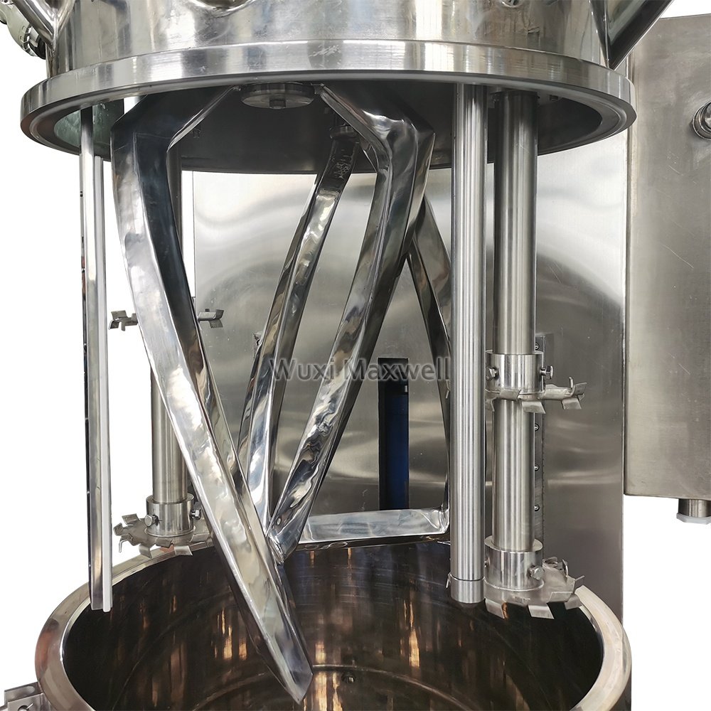 250L Silicone Glass Sealant Organic Silica Gel Mixing Making Machine Mixer With Dispersing Heating Cooling