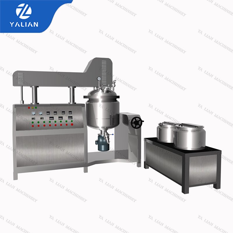 stainless steel high quality homogenizing vacuum emulsifying milk butter cosmetic hand cream butter shampoo making machine