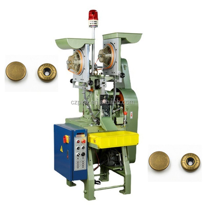 9710 Automatic Metal Snap Button Making And Assembly Machine