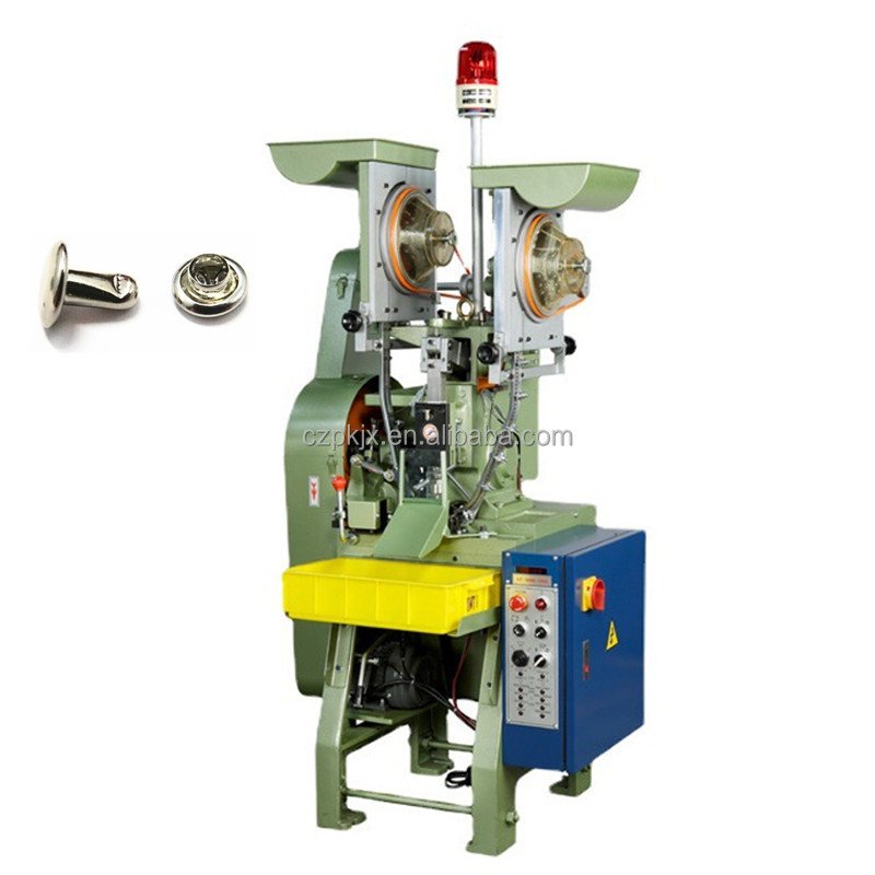9710 Automatic Metal Snap Button Making And Assembly Machine