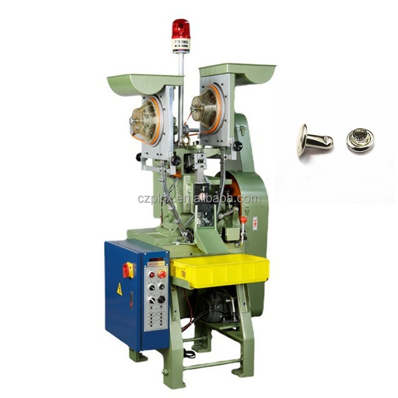 9710 Automatic Metal Snap Button Making And Assembly Machine