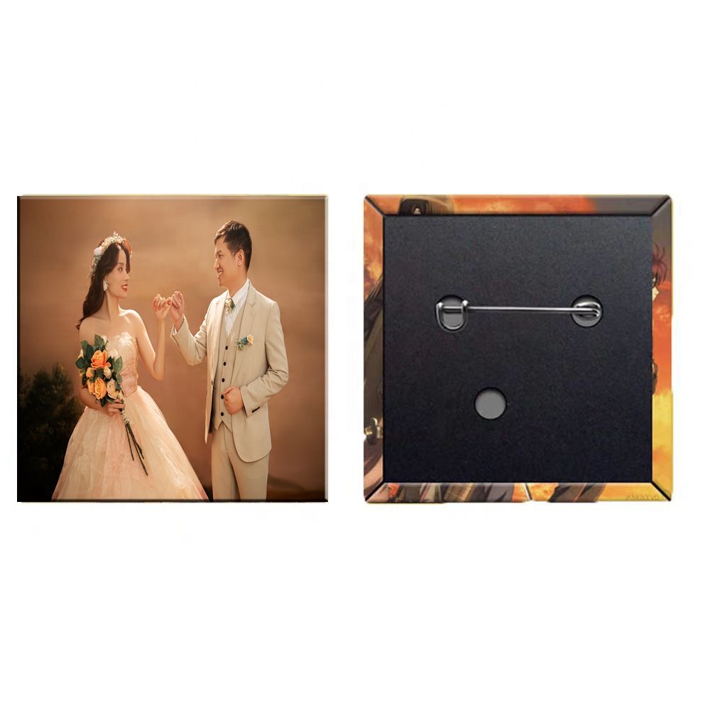 4 sizes and 3 designs rectangle button square school badge making machine,badge maker machine
