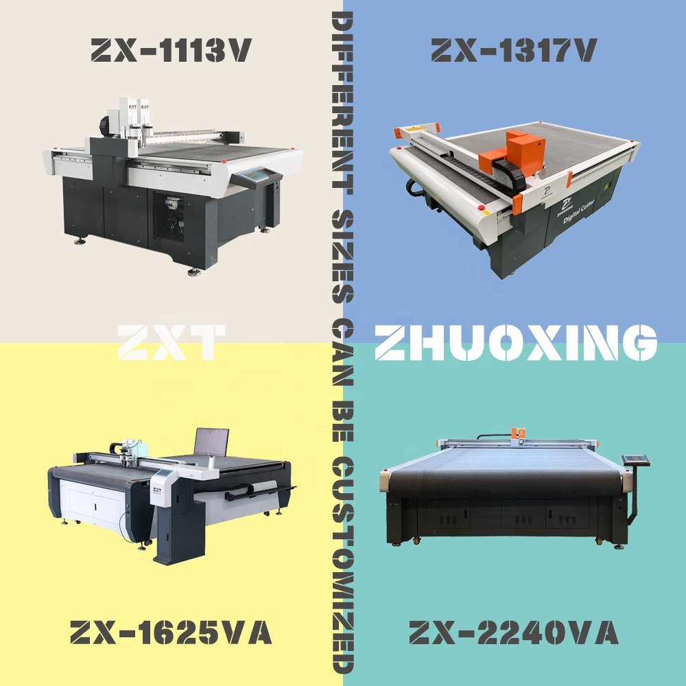CNC Digital Oscillating Knife Flatbed Vibration Blade Cutting Machine Sponge Foam Rubber Cutting Machine for Foam Sheet