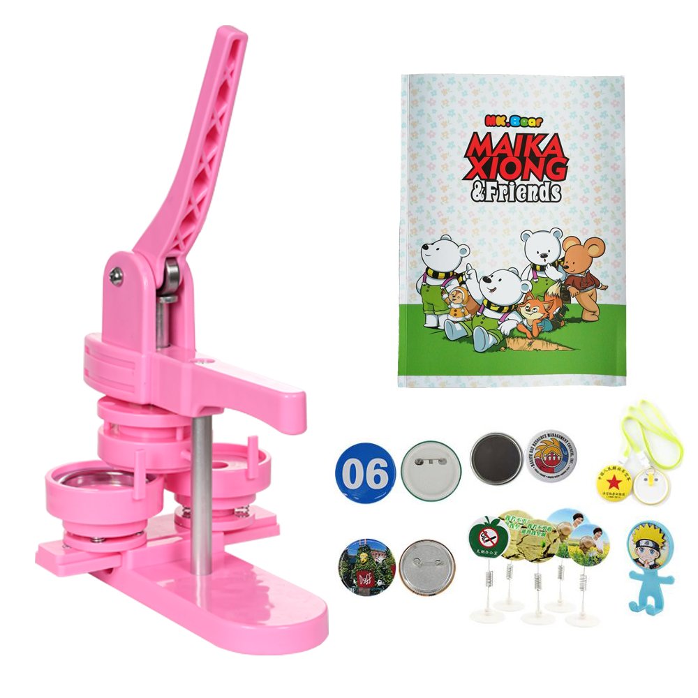 DIY Badge maker machine Pin Badge Button Making Press Machine Badge Punch Press 58mm/44mm