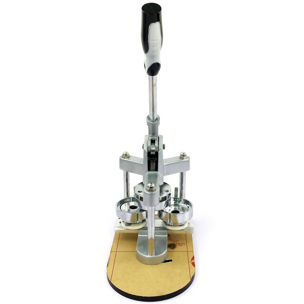 Manual button making machine Tripod structure, stable and durable