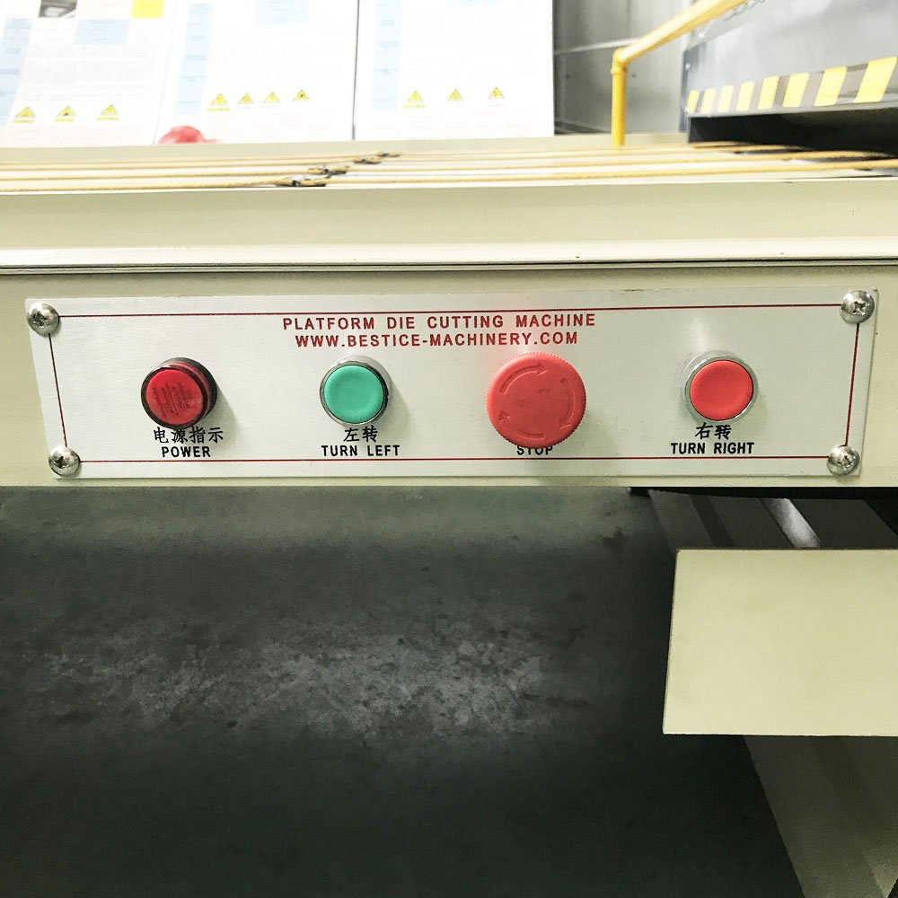 Manual Flatbed Die Cutting Machine Corrugated Cardboard Cutting Machine Pizza Box Making Machine
