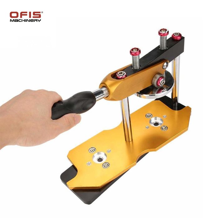 Different Size Mold Chest Machine with Metal Rotary Body Design Button Making Machines