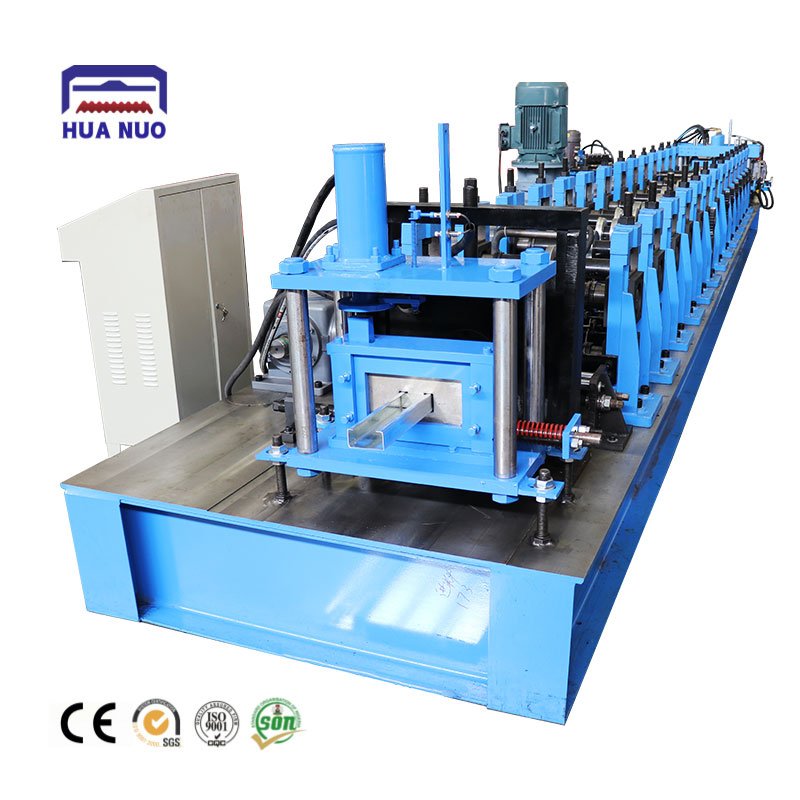 Photovoltaic stand C Shaped Steel Roll Forming Machine Light Profile Steel Frame Purlin Machines