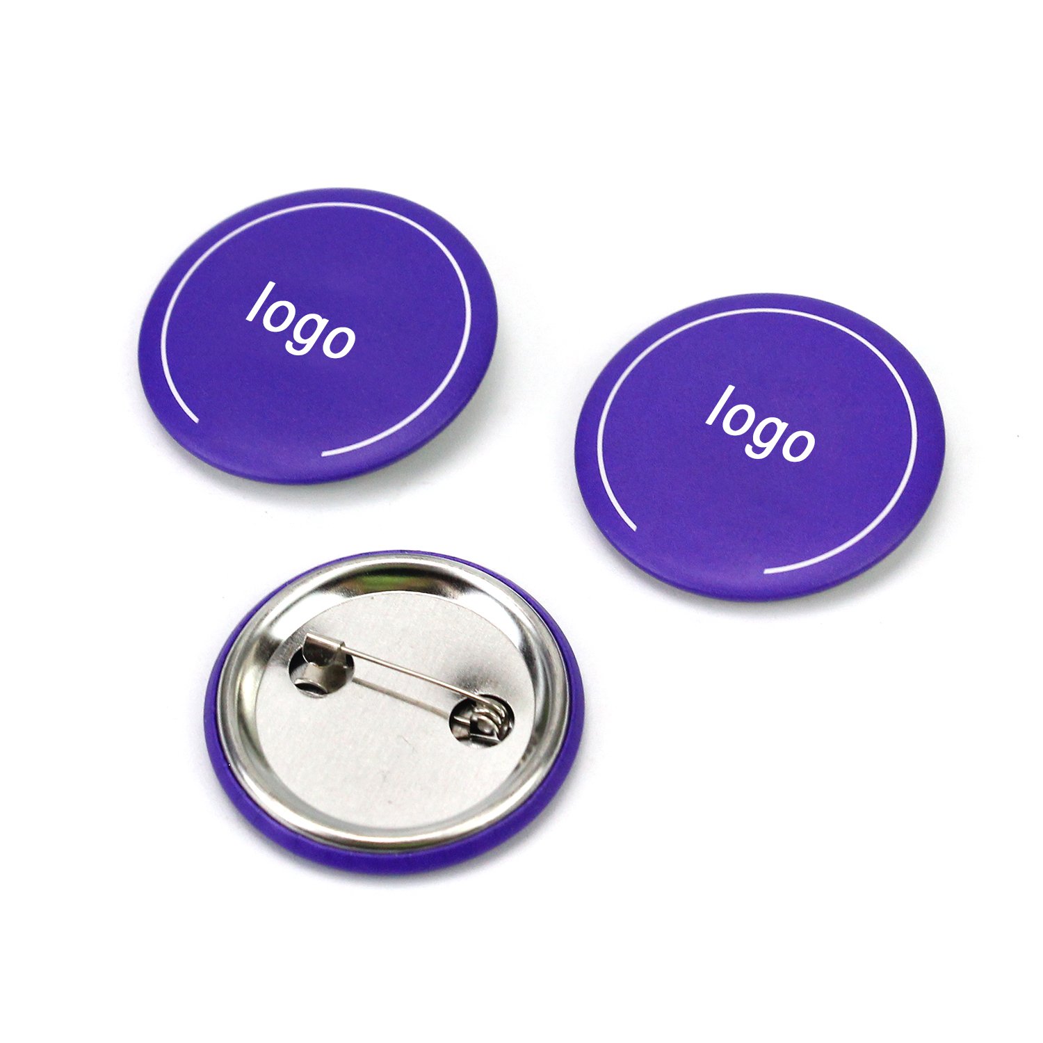 Custom 32Mm Square Button Badge Making Machine Printing Picture Button Pin