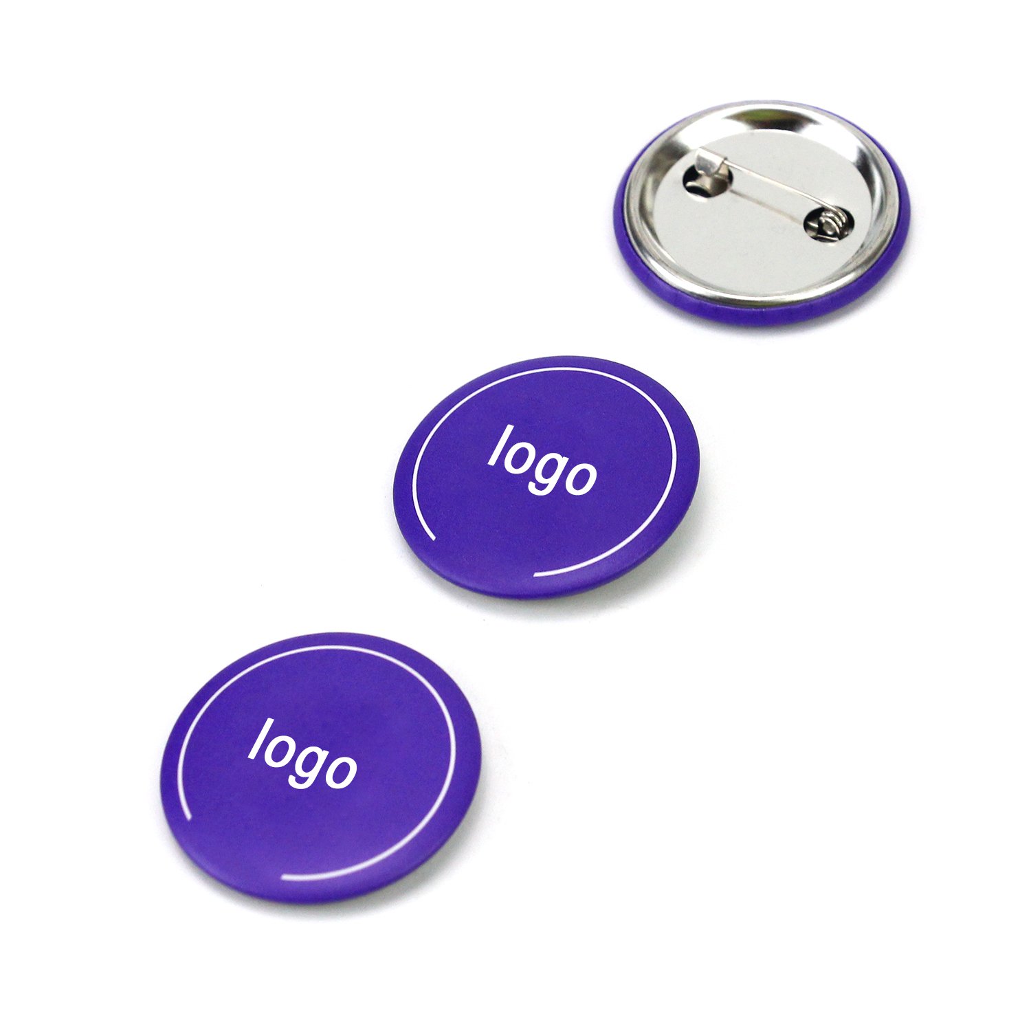 Custom 32Mm Square Button Badge Making Machine Printing Picture Button Pin
