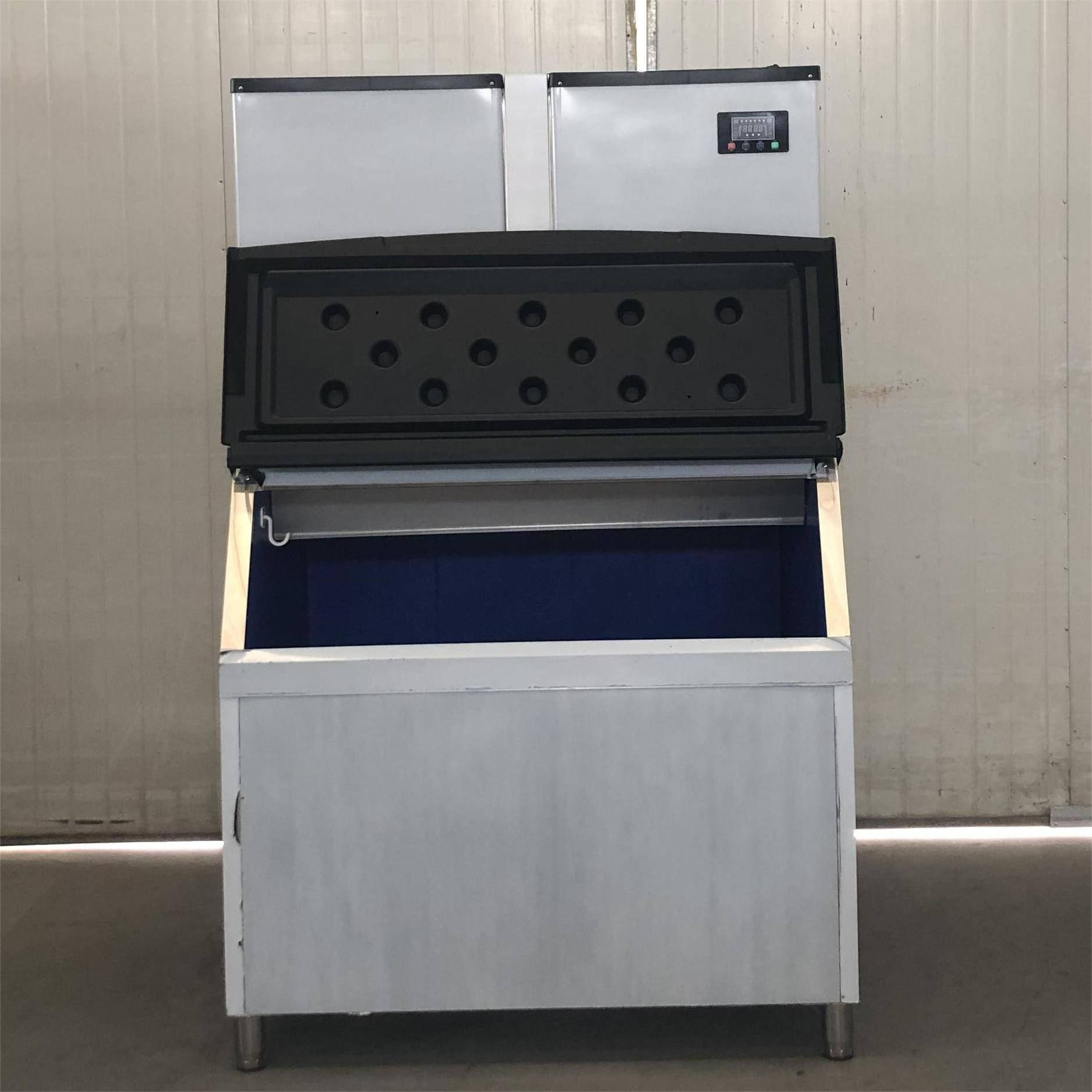 Commercial Ice Maker Machine 2000Lbs/24H, Stainless Steel Ice Maker for Bar/Cafe/Restaurant/Business
