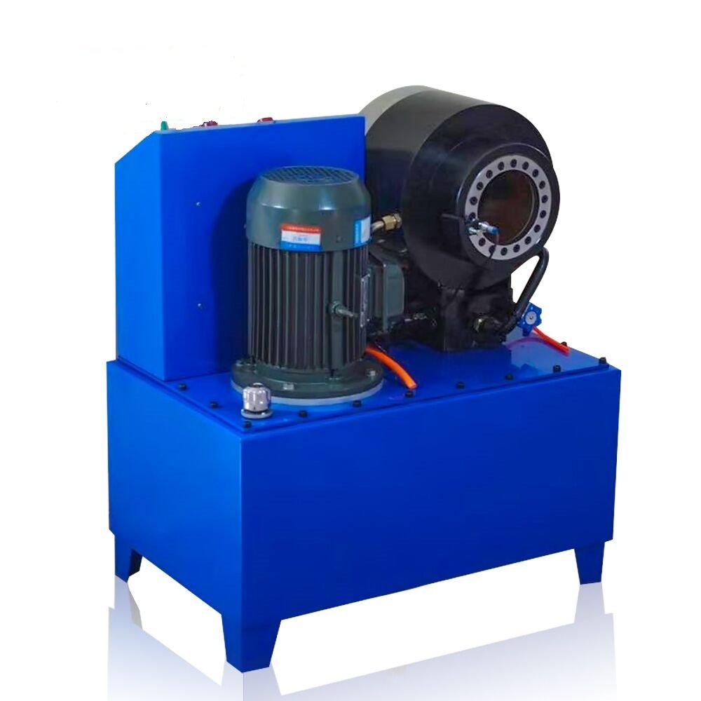 Automatic 2" inch 6-51mm hydraulic hose crimper P20 hose shock absorber final assembly crimping pressing machine