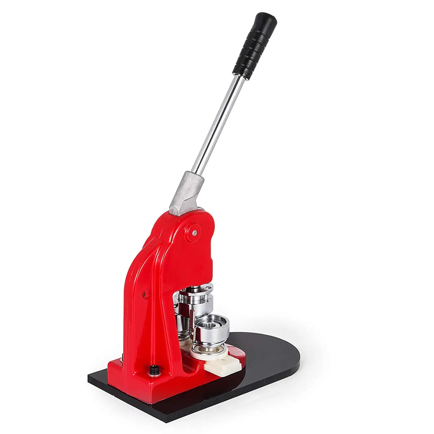 Button making machine Pin badge press metal pin back button material