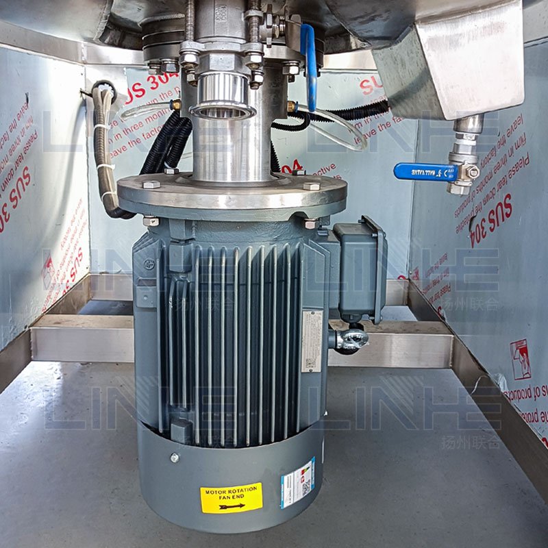 Vacuum Automatic Emulsification Mixer Emulsifier Homogenizer Cosmetics Beauty Cream Toothpaste Making Machine