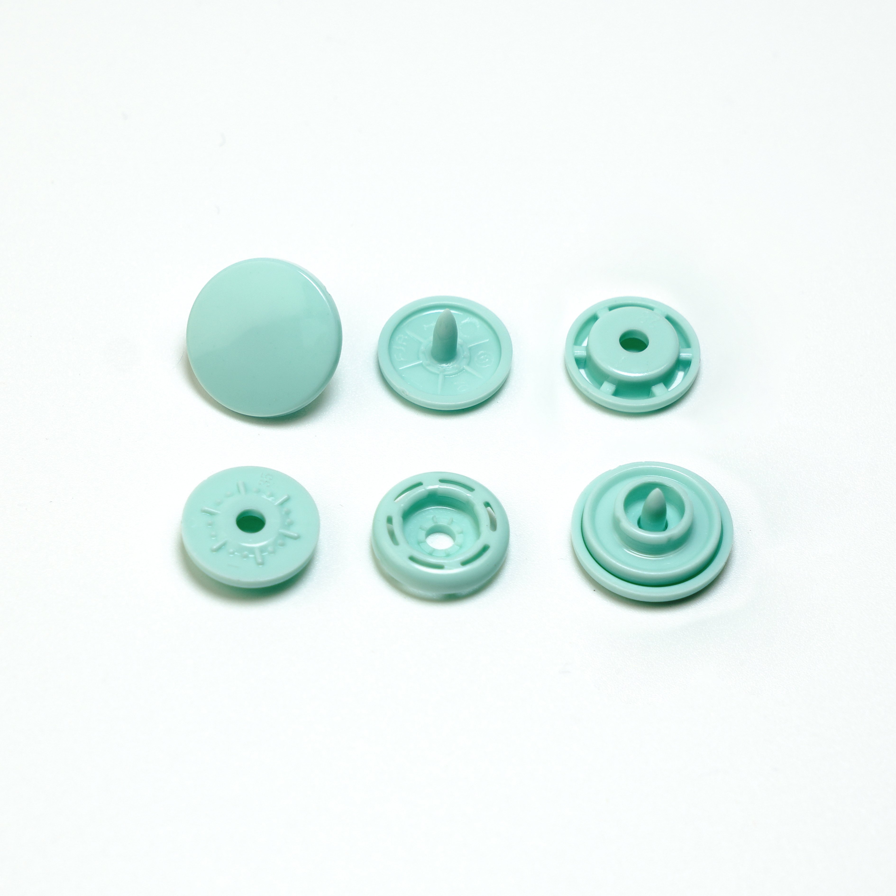 snap-fastener snap button Plastic four in one buckle T3/T5/T8/T15 Shoot the button Shoot the button Smooth four in one buckle