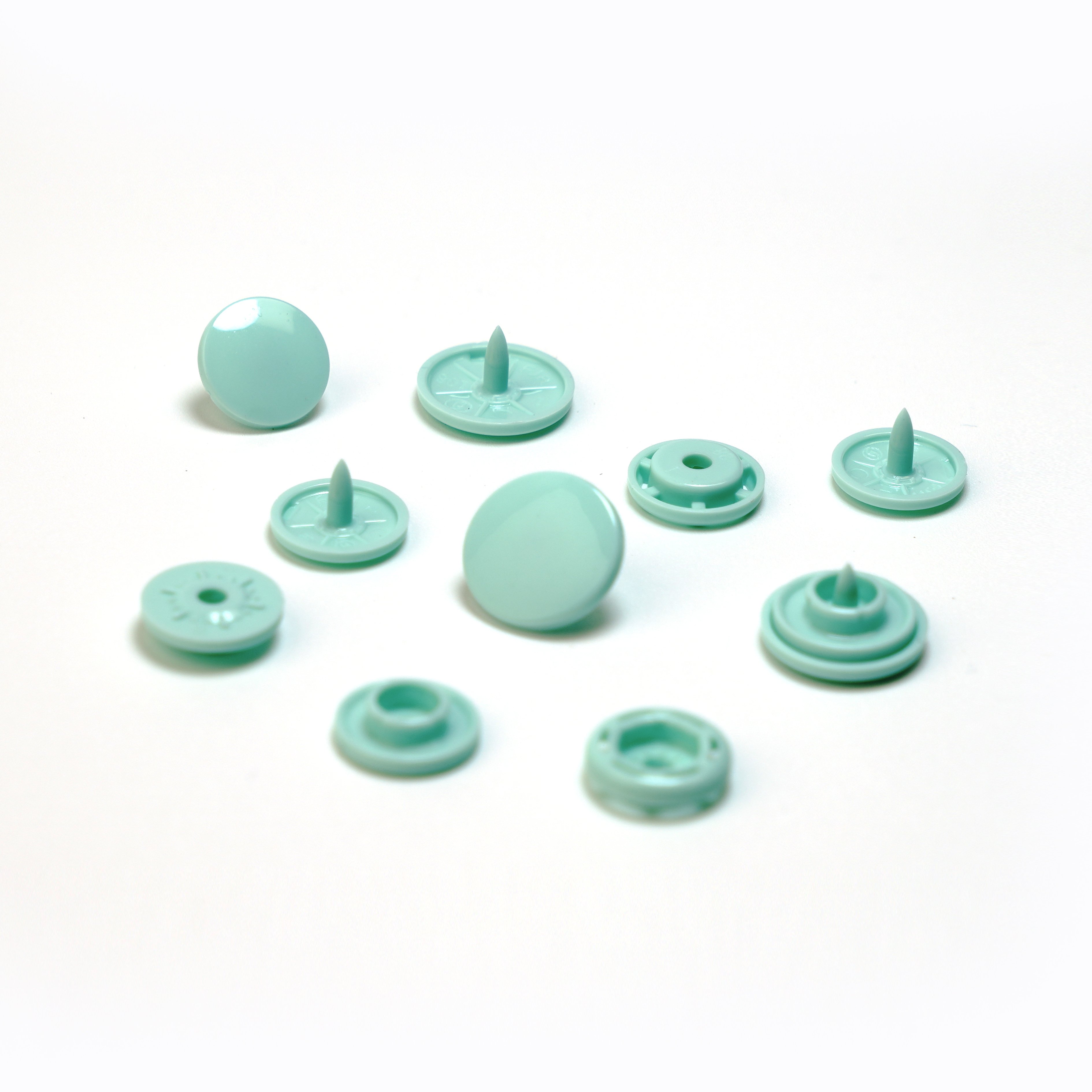 snap-fastener snap button Plastic four in one buckle T3/T5/T8/T15 Shoot the button Shoot the button Smooth four in one buckle