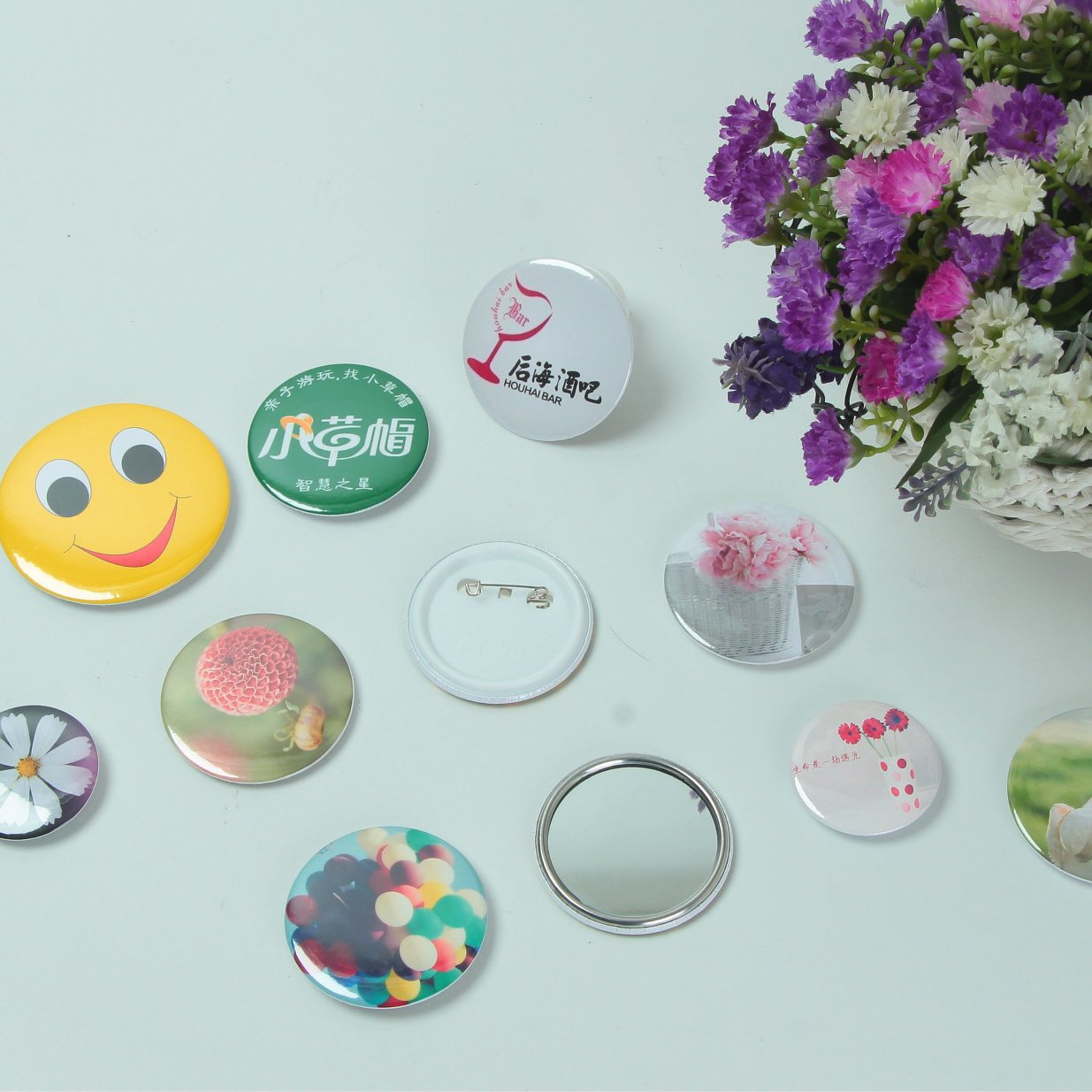 Hot Sell High Efficiency Buttons Machine Making Personalized Badge Maker Machine for Children DIY