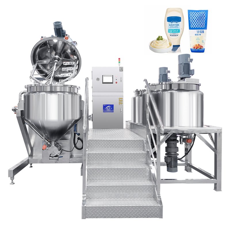 Emulsifier Mixer Machine Vacuum Homogenizer for Chemical Mayonnaise Making Mixing Equipment