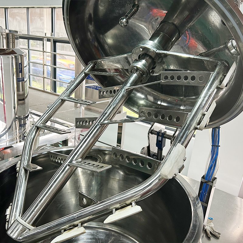 Emulsifier Mixer Machine Vacuum Homogenizer for Chemical Mayonnaise Making Mixing Equipment