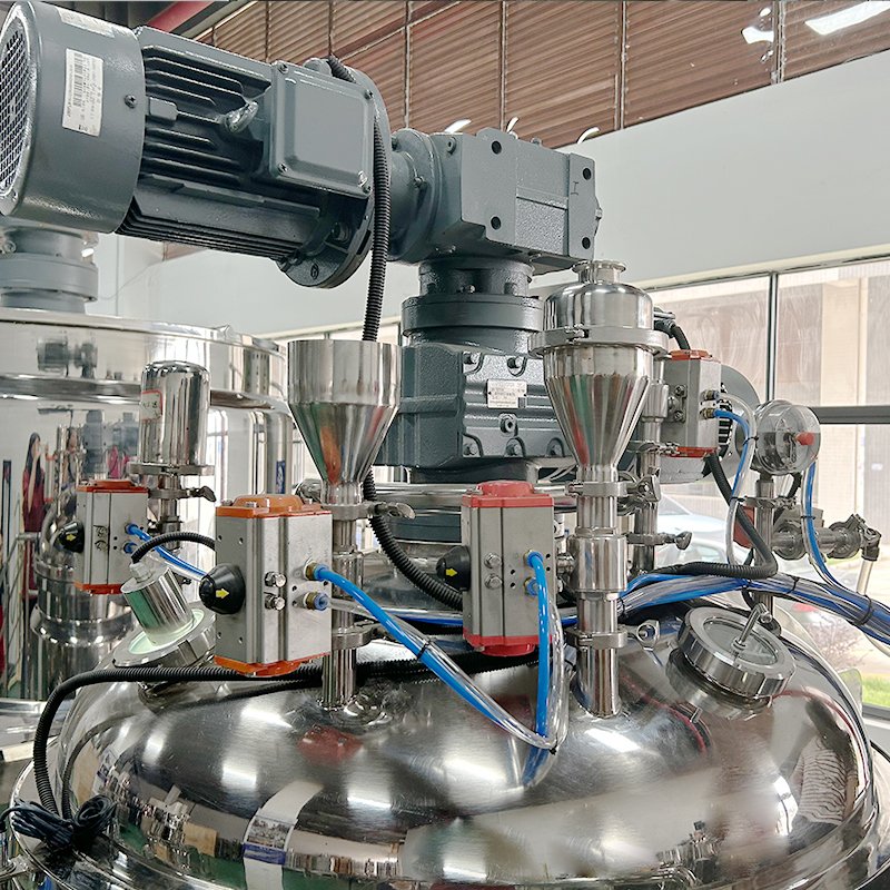 Emulsifier Mixer Machine Vacuum Homogenizer for Chemical Mayonnaise Making Mixing Equipment