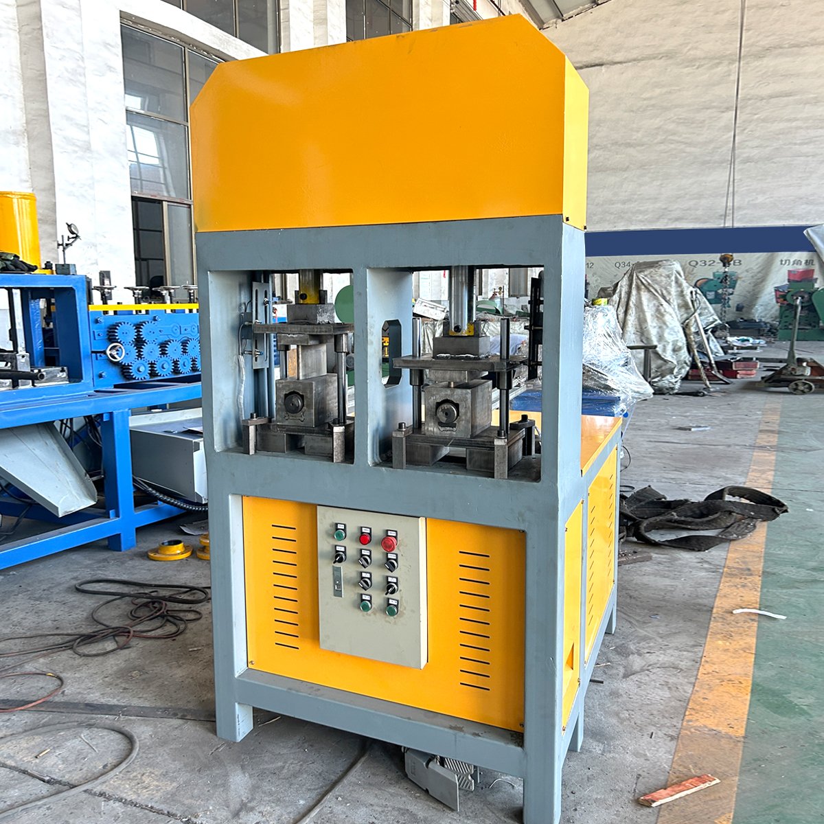 Good Selling Automatic Punching Machines Hydraulic power Press fully automatic aluminum container making machine