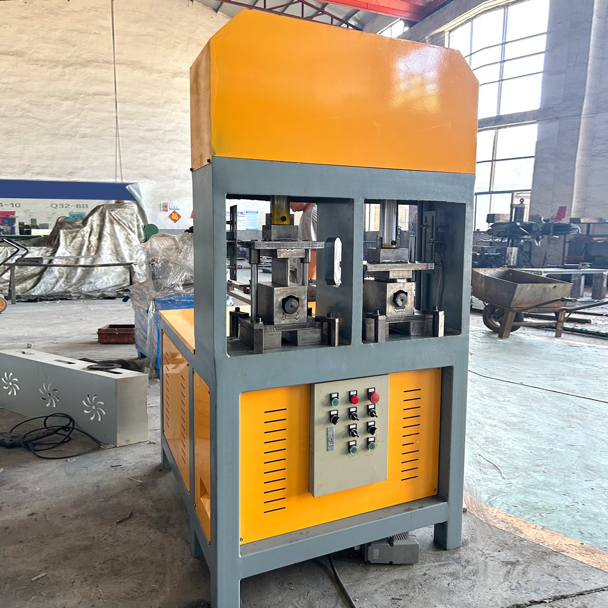 Good Selling Automatic Punching Machines Hydraulic power Press fully automatic aluminum container making machine