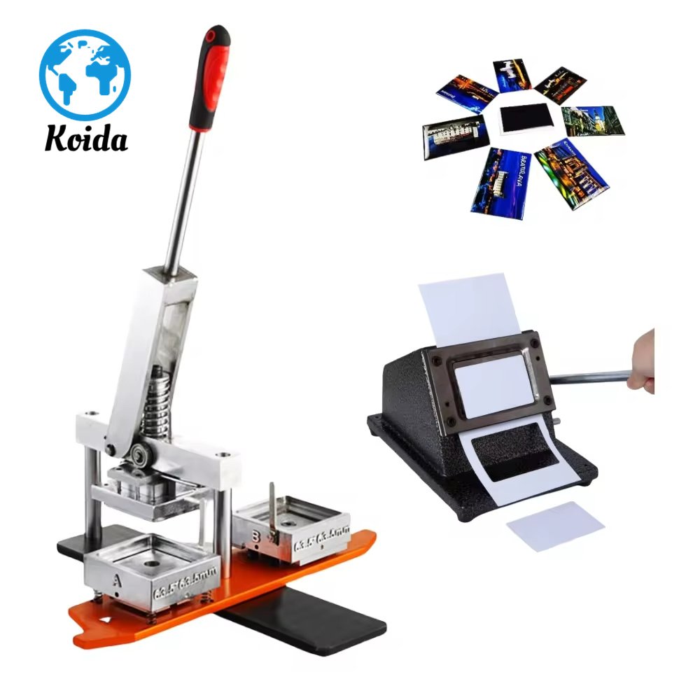 Popular photo magnet machine Cutting machine Badge making machine custom size