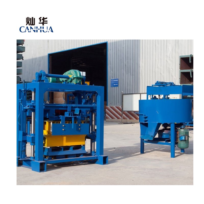 QT40-1 Semi-automatic, Electric Control Cabinet button Control,small Hallow Block making machine