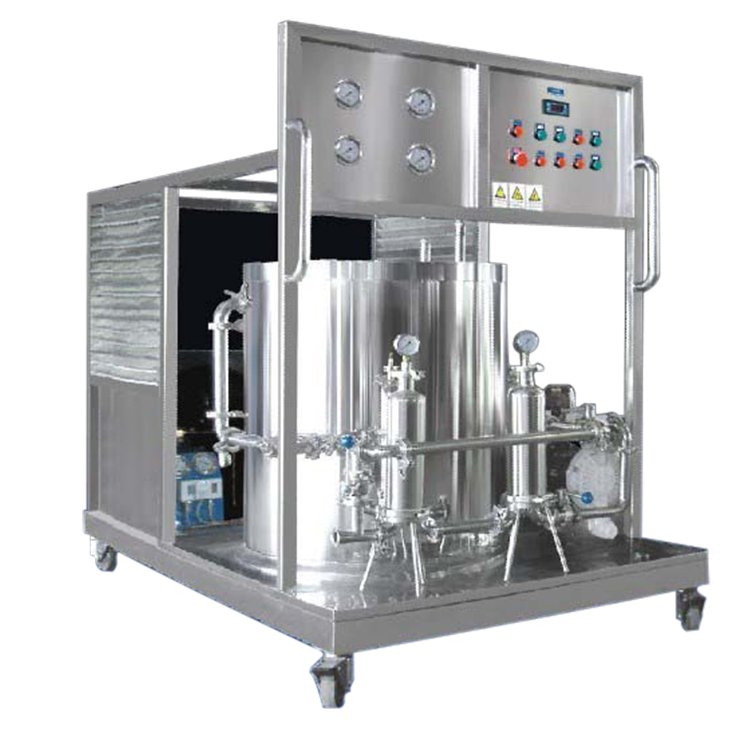 cosmetic perfume making machine mixing equipment freezing filtering filter of perfume