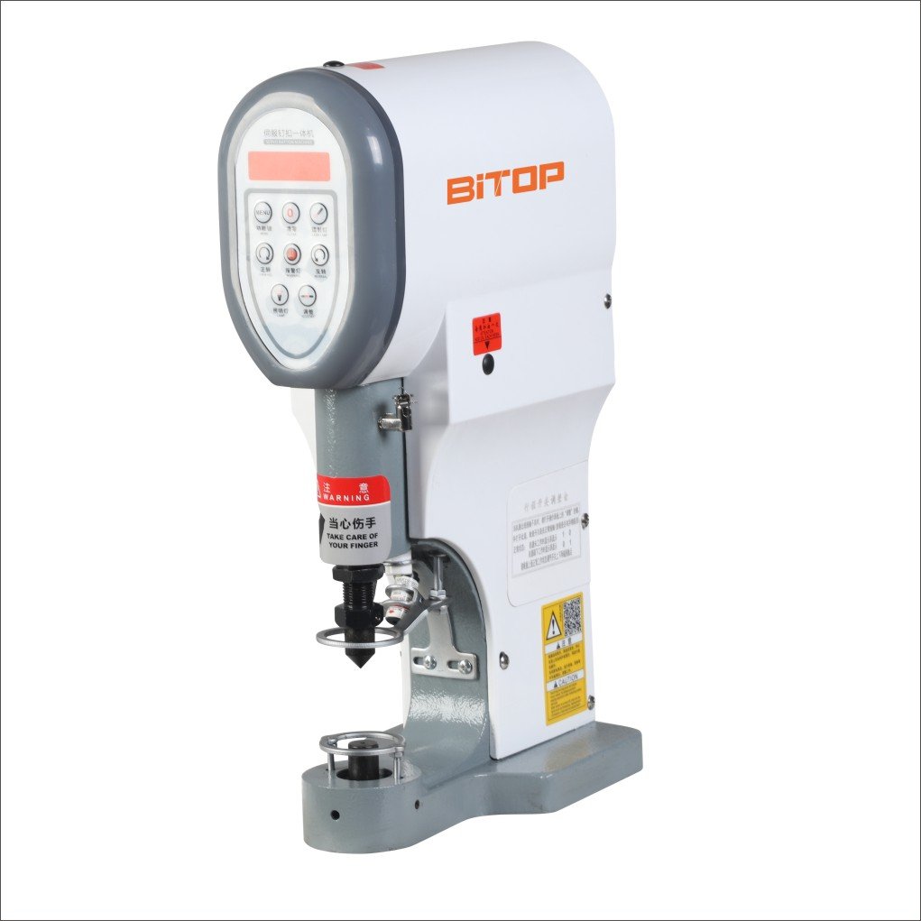 BT-818 Electronic button making machines plastic kam snap fastener machine