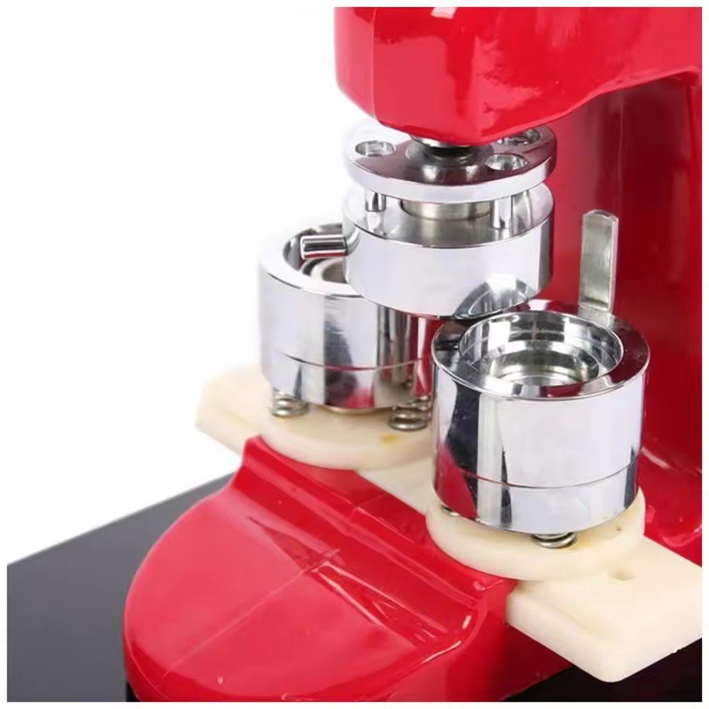 Mini High Quality Custom Plastic & Metal Badge Maker Machine for Pin Badge Making