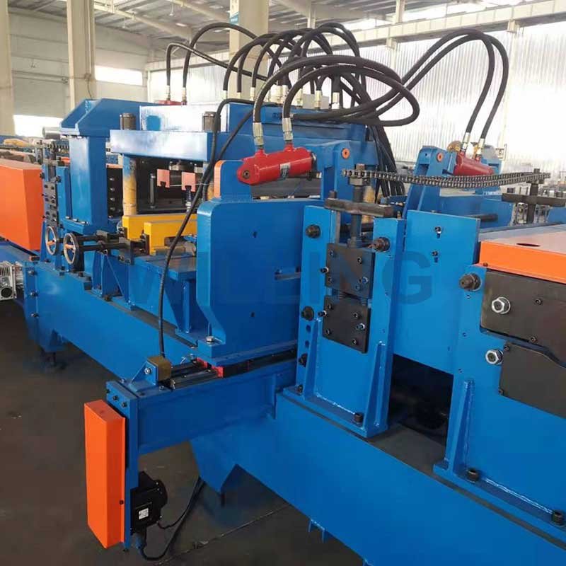 High Speed C Purlin Roll Forming Machine High Quality Automatic Cold Rolling Mills Best Price for Roof Use Core Motor Component