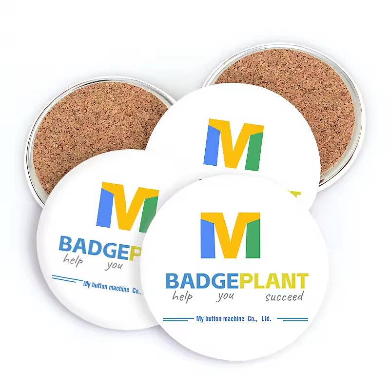 new coaster making machine personality circular badge manual press diy equipment blank consumables customization