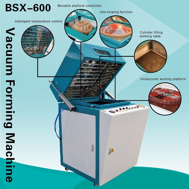 Vacuum thermoforming machine signs mold plastic sign making vacuum forming machine
