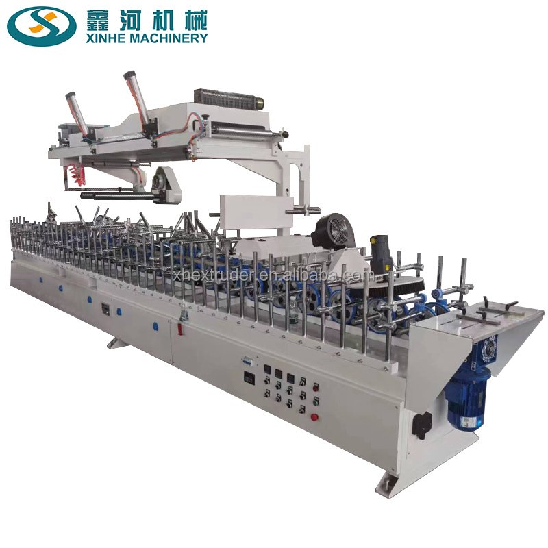 160-button PVC grille board production line/bamboo fiber cladding wall panel manufacturing machine
