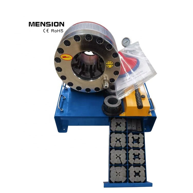 New Design 2inch Making High Pressure Hose Press Cable Pipe Fitting Machine 12V Hydraulic Hose Crimping Machine For Sale