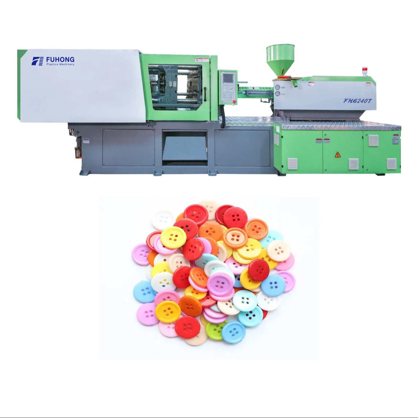 plastic buttons making machine 100ton small injection molding machine