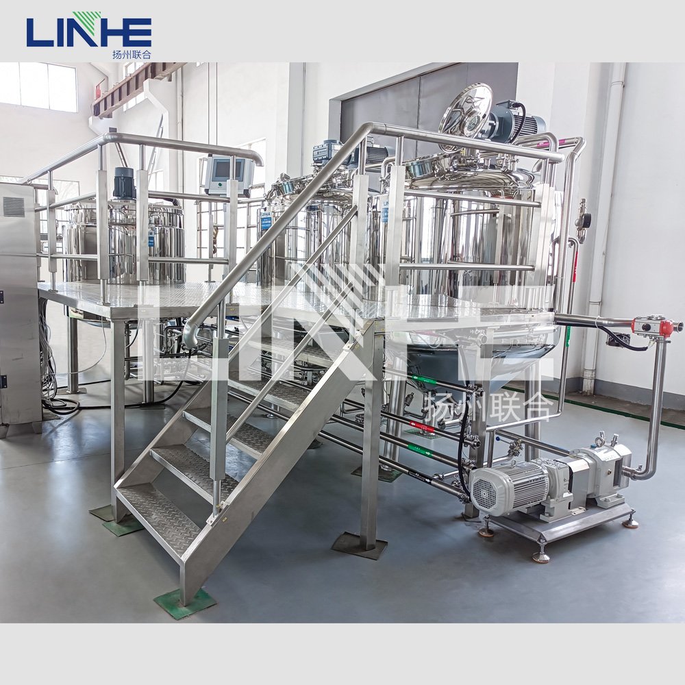 sauce making machines Vacuum Emulsifying Mixer ketchup cosmetics machines mayonnaise making machine