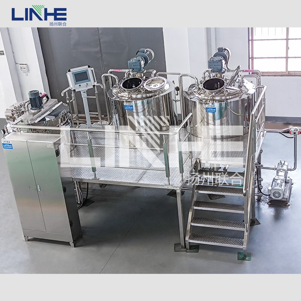 sauce making machines Vacuum Emulsifying Mixer ketchup cosmetics machines mayonnaise making machine