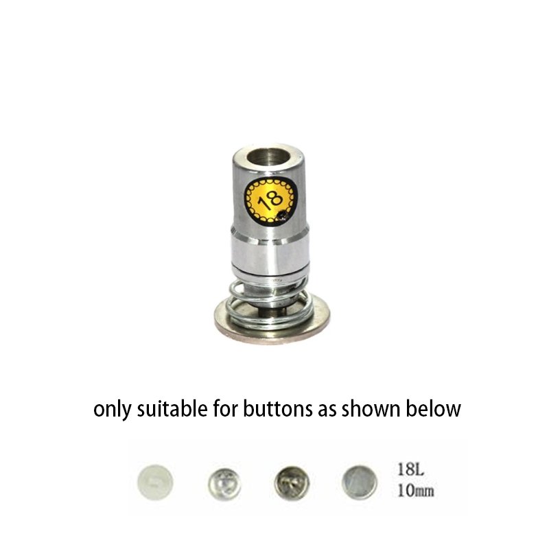 (18L) 11mm Metal Fabric Cover Button Mold Durable Quality Aluminum Buttons Die For Making Buttons Machine