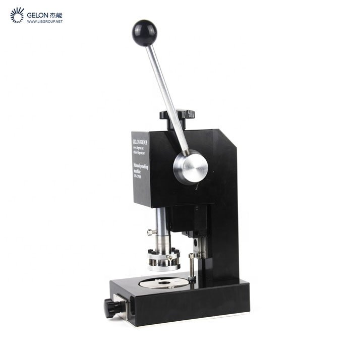 GELON Desktop Disc Cutter Coin Cell Punching Machine Laboratory Coin Cell Battery Machine
