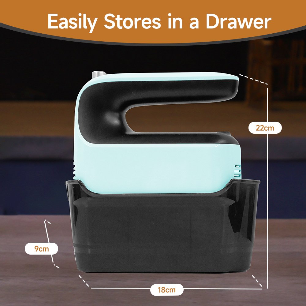 DC motor electric cake mixer 9-speed cook butter mixture ice cream machine bread dough kneader baking mixer portable mixer