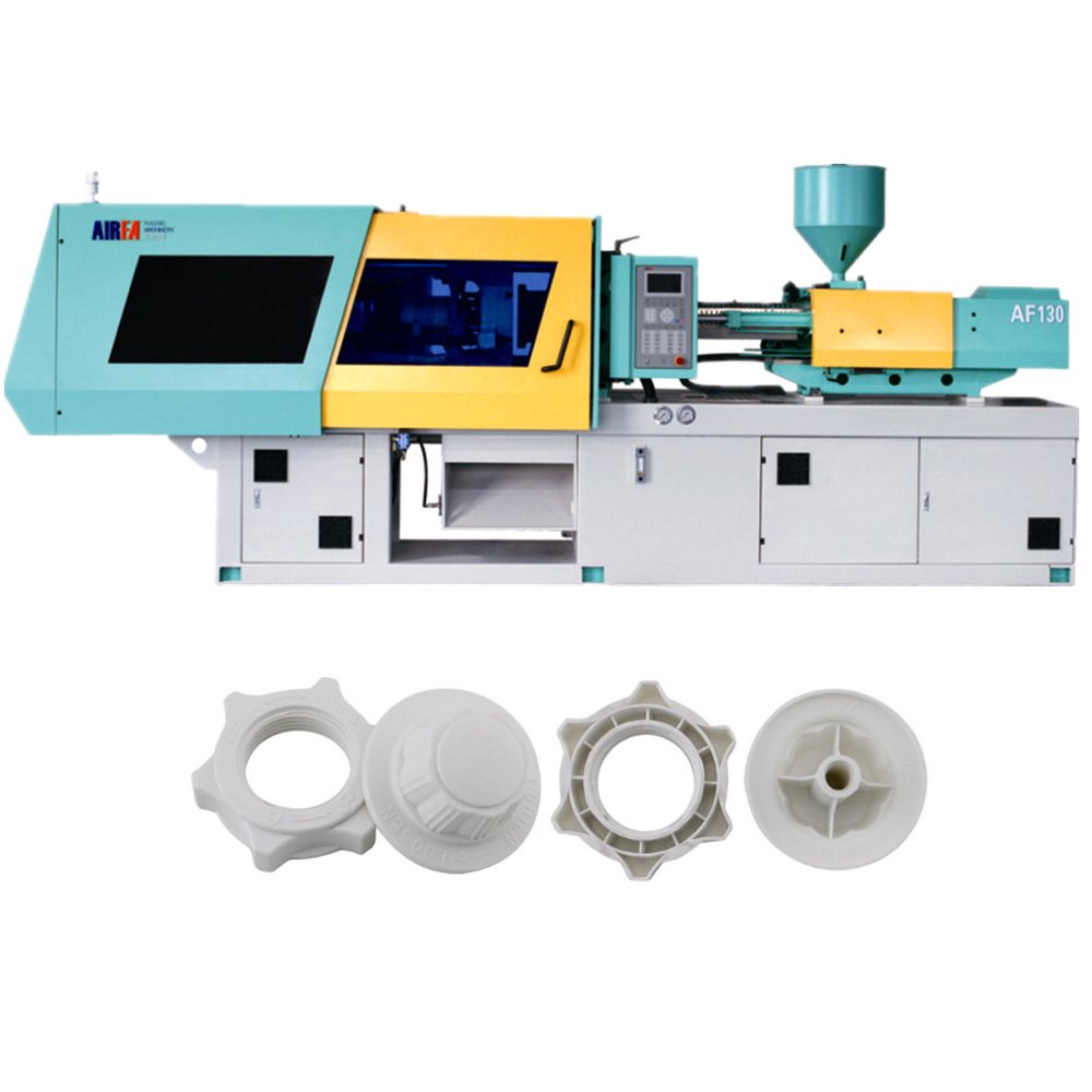 AF-70 Motor shaking head swing button plastic injection machine price