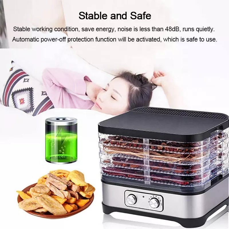 220V 450W Home 5 Layer AS Trays Fruit Dryer MINI Food Dehydrator