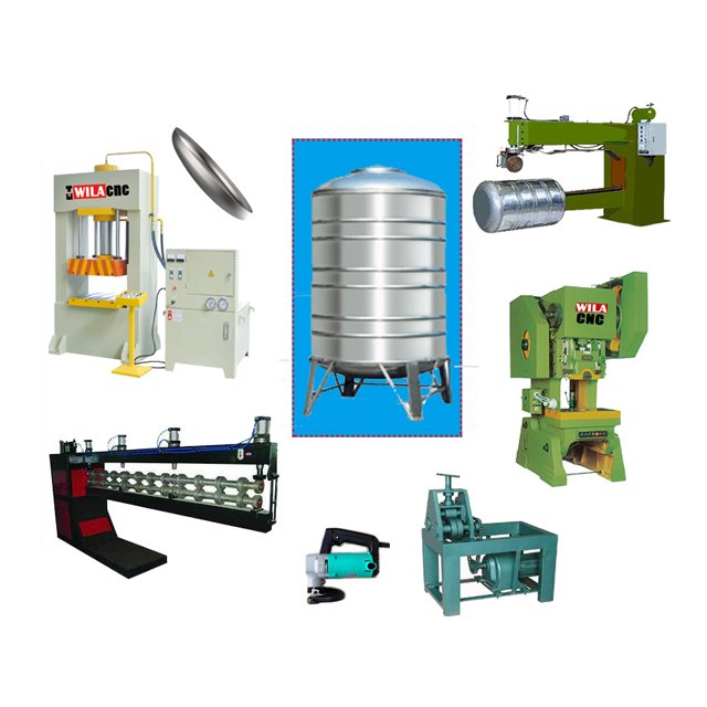 Producing Line stainless steel water tank making machines